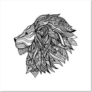 Decorative Lion Posters and Art